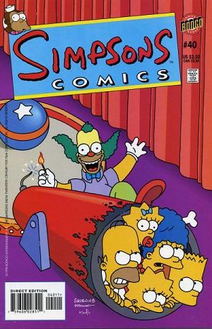 Simpsons Comics #40 cover