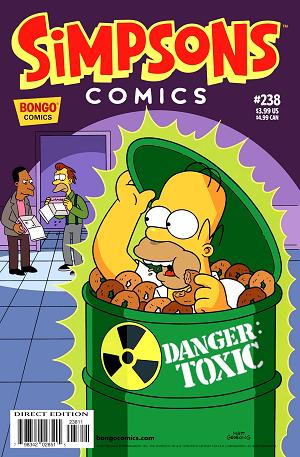 Simpsons Comics #238 cover