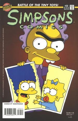 Simpsons Comics #35 cover