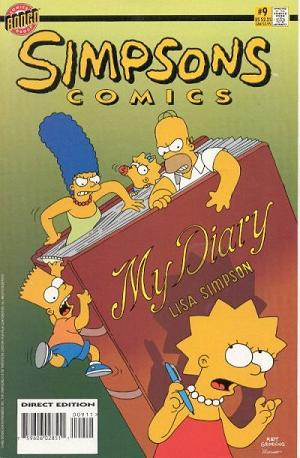 Simpsons Comics #9 cover