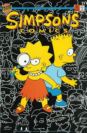 Simpsons Comics #3 cover