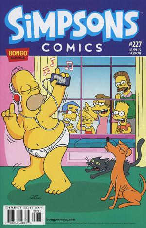 Simpsons Comics #227 cover