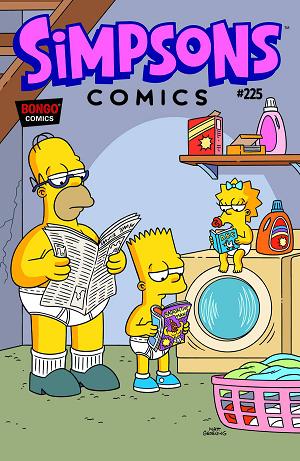 Simpsons Comics #225 cover