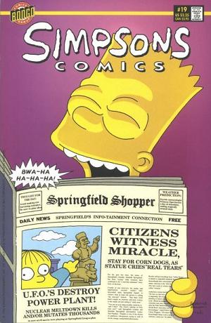 Simpsons Comics #19 cover