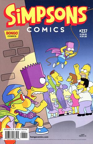 Simpsons Comics #237 cover