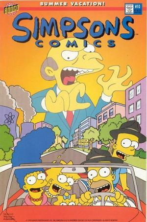 Simpsons Comics #10 cover