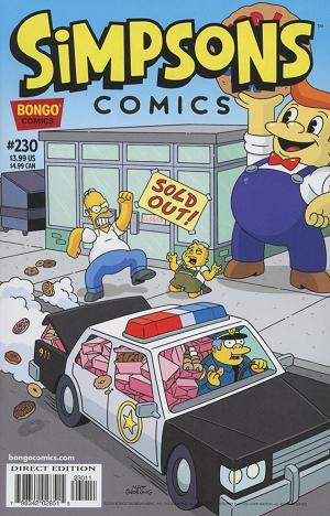 Simpsons Comics #230 cover