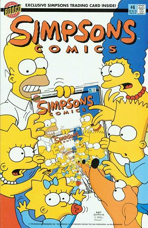Simpsons Comics #4 cover