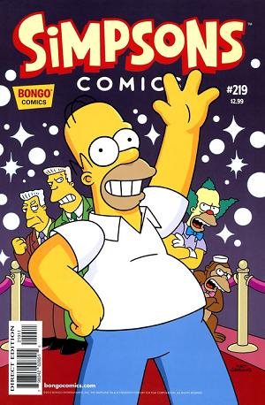 Simpsons Comics #219 cover