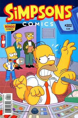 Simpsons Comics #202 cover