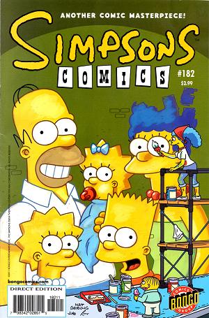 Simpsons Comics #182 cover
