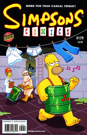 Simpsons Comics #179 cover
