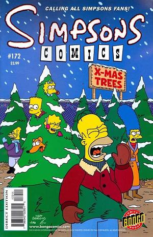 Simpsons Comics #172 cover