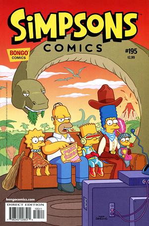 Simpsons Comics #195 cover