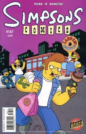 Simpsons Comics #167 cover