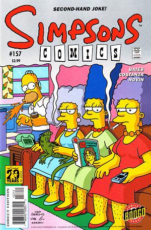 Simpsons Comics #157 cover