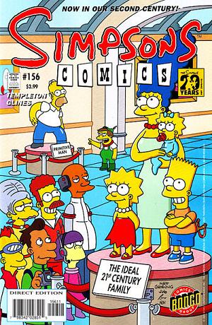 Simpsons Comics #156 cover