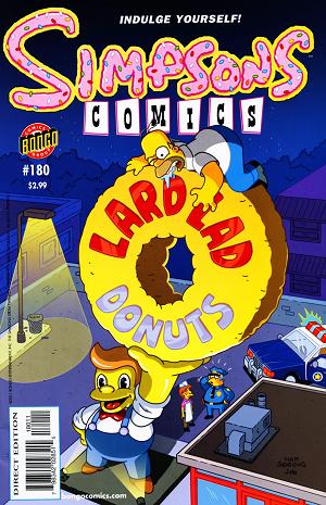 Simpsons Comics #180 cover