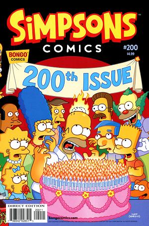 Simpsons Comics #200 cover