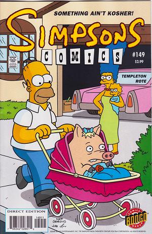 Simpsons Comics #149 cover
