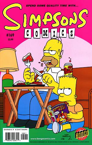 Simpsons Comics #169 cover