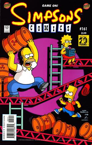 Simpsons Comics #161 cover