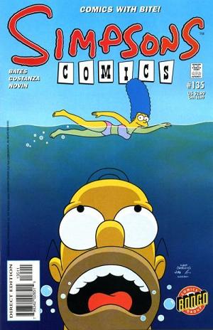 Simpsons Comics #135 cover