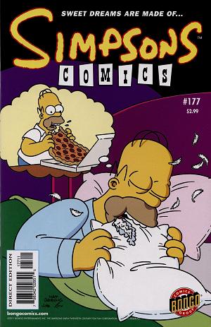 Simpsons Comics #177 cover