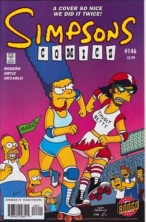 Simpsons Comics #146 cover