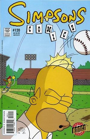 Simpsons Comics #120 cover