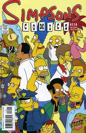 Simpsons Comics #114 cover