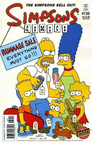 Simpsons Comics #130 cover