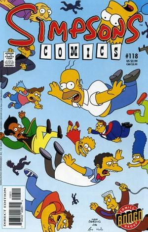 Simpsons Comics #118 cover