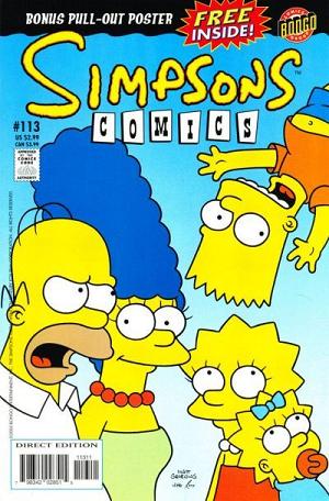 Simpsons Comics #113 cover