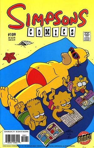 Simpsons Comics #109 cover