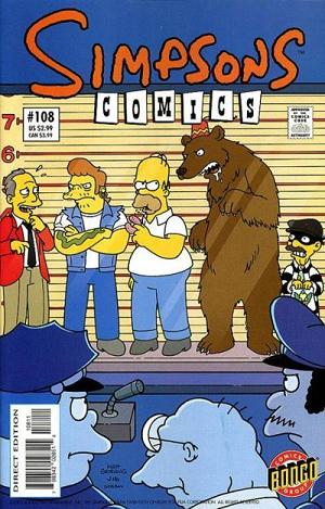 Simpsons Comics #108 cover