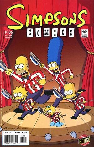 Simpsons Comics #106 cover