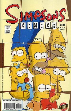 Simpsons Comics #104 cover