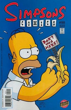 Simpsons Comics #101 cover