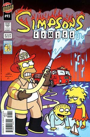 Simpsons Comics #93 cover