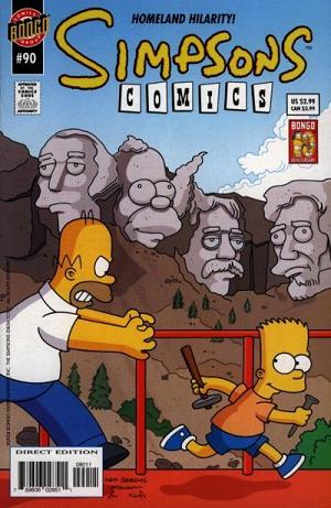 Simpsons Comics #90 cover