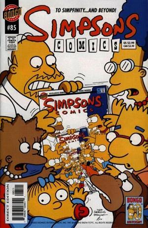 Simpsons Comics #85 cover
