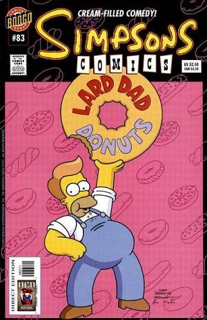 Simpsons Comics #83 cover