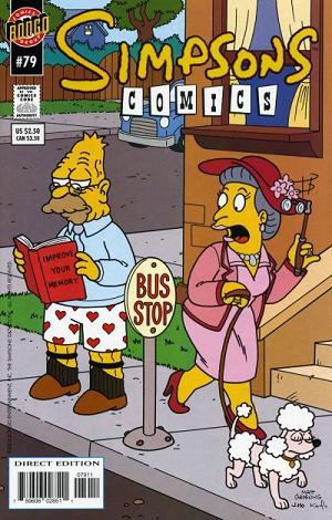 Simpsons Comics #79 cover