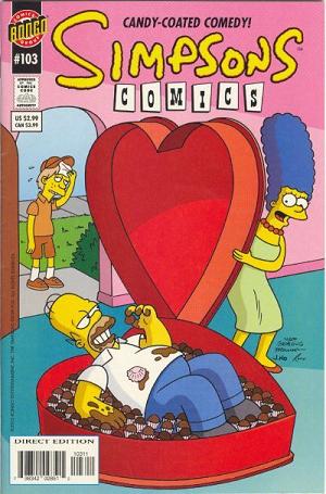 Simpsons Comics #103 cover