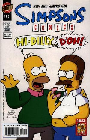 Simpsons Comics #82 cover