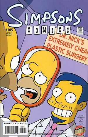 Simpsons Comics #105 cover