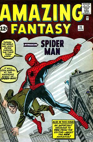 Amazing Fantasy #15 cover