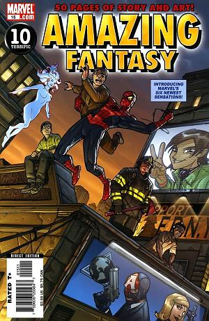 Amazing Fantasy #15 cover