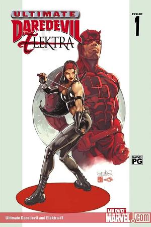 Ultimate Daredevil And Elektra #1 cover